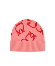 PINKO FRAPPATO Cuffia jacquard monogram - Cappelli