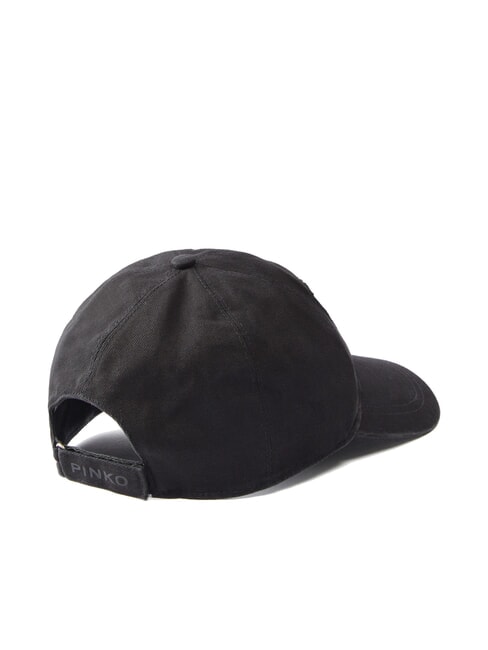 BUSSETO Cappello baseball in cotone nero limousine - Cappelli