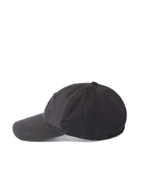 BUSSETO Cappello baseball in cotone nero limousine - Cappelli