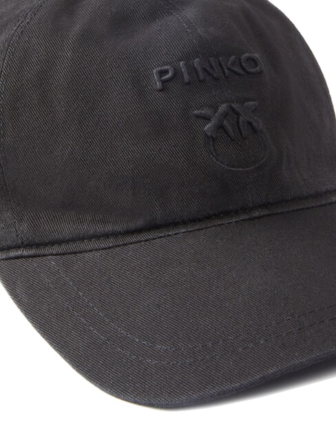 BUSSETO Cappello baseball in cotone nero limousine - Cappelli