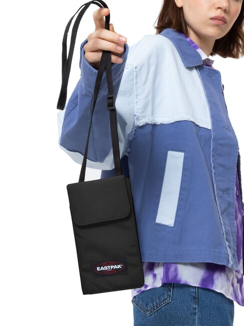 DALLER POUCH  Portacard con tracolla NERO - Tracolle Uomo