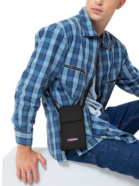 DALLER POUCH  Portacard con tracolla NERO - Tracolle Uomo