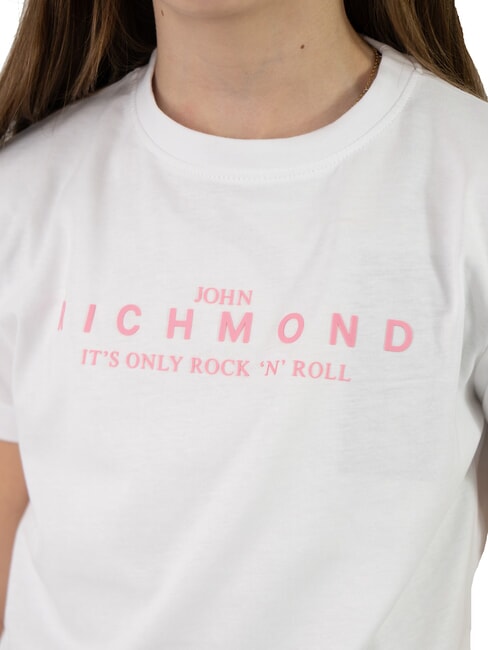 BARANCA Set T-shirt e bermuda white/pink - Tute bambini