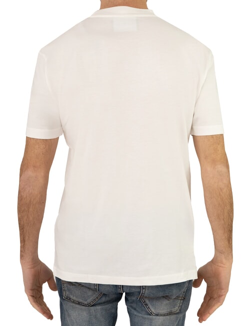 SOULOKU T-shirt con logo in rilievo off-white - T-shirt Uomo