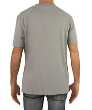 JOHN RICHMOND SOULOKU T-shirt con logo in rilievo grey medium - T-shirt Uomo - 3