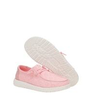 HEY DUDE WENDY EYELET LACE Mocassini traforati texture fiori pale pink - Scarpe Donna - 6