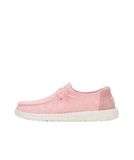 HEY DUDE WENDY EYELET LACE Mocassini traforati texture fiori pale pink - Scarpe Donna - 2