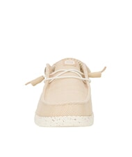 HEY DUDE WALLY STRETCH SOX Mocassini in tessuto mesh irish cream/egret - Scarpe Uomo - 4