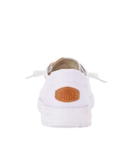 HEY DUDE WENDY CANVAS W Mocassini in tela white - Scarpe Donna - 5