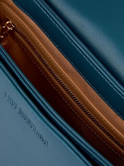 QUILTED GOLD CHAIN Borsa a spalla / a tracolla smeraldo - Borse Donna