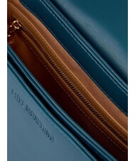 LOVE MOSCHINO QUILTED GOLD CHAIN Borsa a spalla / a tracolla smeraldo - Borse Donna - 3