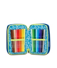 SJGANG BORN TO FUN BOY Astuccio completo di kit scuola Nero - Astucci e Accessori - 5