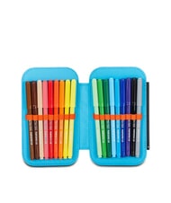 SJGANG TRICYLED BOY Astuccio completo di kit scuola red orange - Astucci e Accessori - 4