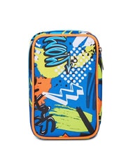 SJGANG TRICYLED BOY Astuccio completo di kit scuola red orange - Astucci e Accessori - 9