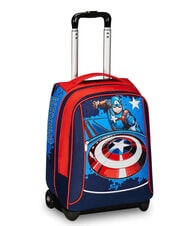 CAPTAIN AMERICA LEGENDARY AVENGER BIG Zaino trolley 2 ruote bluedeep - Zaini con carrello - 3