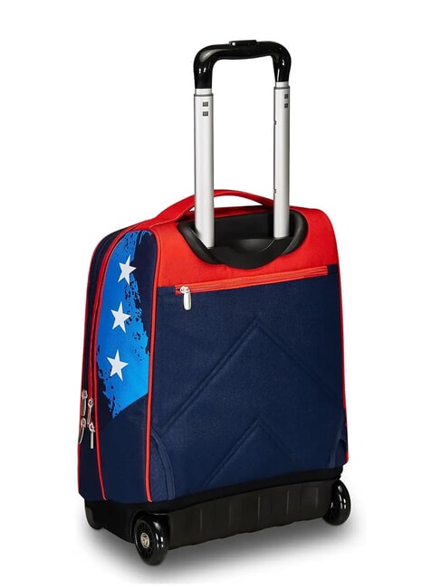 LEGENDARY AVENGER BIG Zaino trolley 2 ruote bluedeep - Zaini con carrello