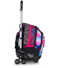 SEVEN FLEX SHADEFULL GIRL Zaino trolley sganciabile, 3 ruote violet - Zaini con carrello - 4