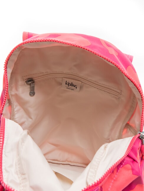 CITY PACK S Zaino coral print - Borse Donna