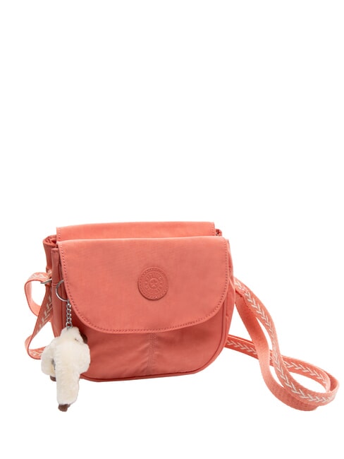 CATIA Borsa piccola a tracolla con flap vintage pink furry monkey - Borse Donna