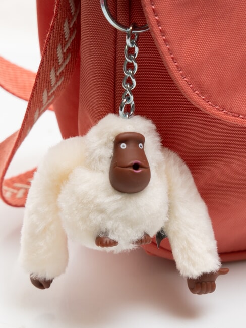 CATIA Borsa piccola a tracolla con flap vintage pink furry monkey - Borse Donna