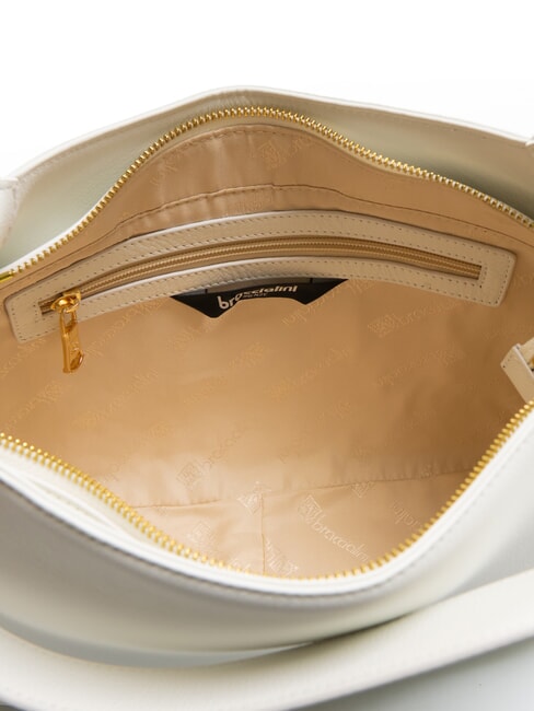 HELLEN Borsa  a spalla in pelle bianco - Borse Donna