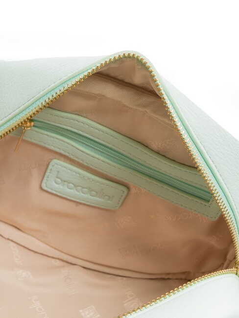 ICONS Borsa bauletto intrecciata celeste - Borse Donna