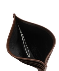 BRACCIALINI BASIC Porta carte in pelle logo metallico - Portafogli Donna