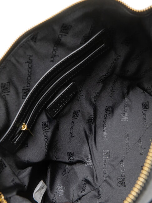 STONES Borsa bauletto con pietre colorate nero - Borse Donna