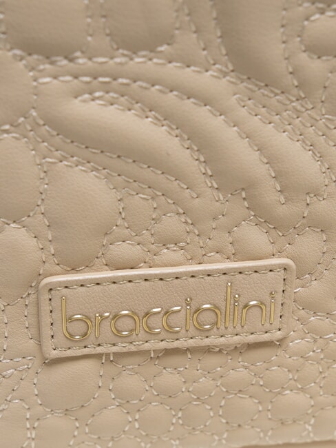 GINGER Borsa camera case trapuntata cipria - Borse Donna