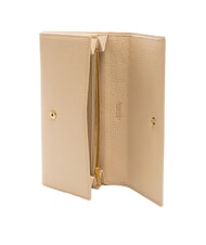 BRACCIALINI BASIC Portafoglio grande continental pelle beige - Portafogli Donna - 2