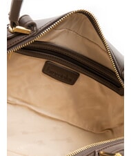 BRACCIALINI ICONS Borsa a bauletto con tracolla marrone - Borse Donna - 5