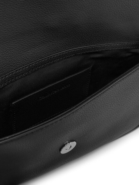 MINIMAL MONOGRAM Pochette a spalla, con tracolla na black - Borse Donna