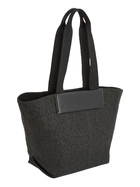 CK RAFFIA Shopper a spalla ck black - Borse Donna