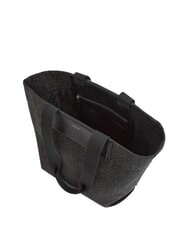 CALVIN KLEIN CK RAFFIA Shopper a spalla ck black - Borse Donna - 3