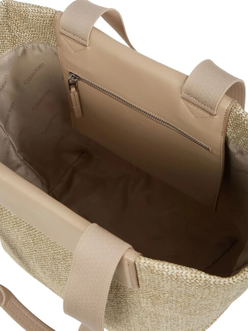 CK RAFFIA Shopper a spalla crockery - Borse Donna