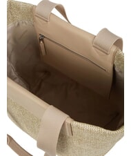 CALVIN KLEIN CK RAFFIA Shopper a spalla crockery - Borse Donna - 3