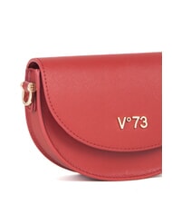 V73 ALICE Borsa con pattina e foulard rubino - Borse Donna - 3