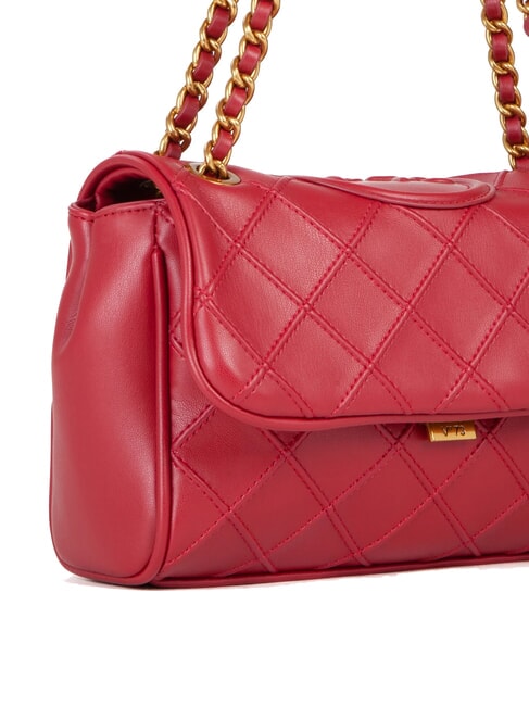 EDITH Borsa trapuntata convertible rubino - Borse Donna