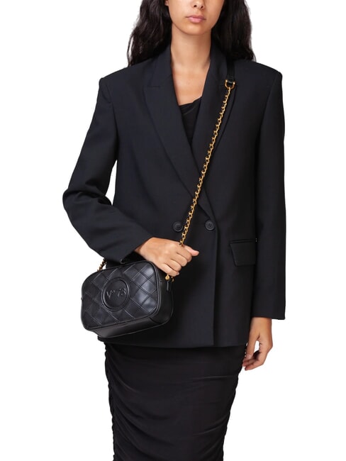 EDITH Borsa camera case trapuntata nero - Borse Donna