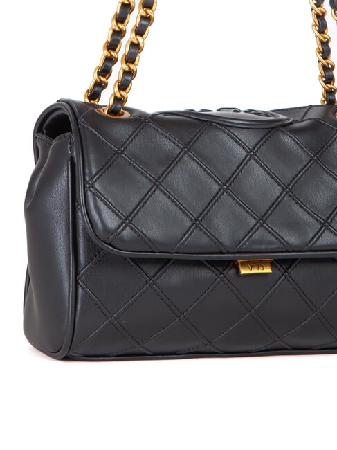 EDITH Borsa trapuntata convertible nero - Borse Donna