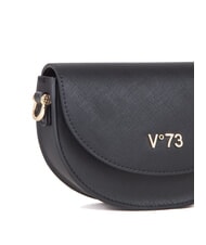 V73 ALICE Borsa con pattina e foulard nero - Borse Donna - 3