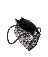 V73 AMELIA Borsa shopping tessuto jacquard nero/multicolor - Borse Donna - 4