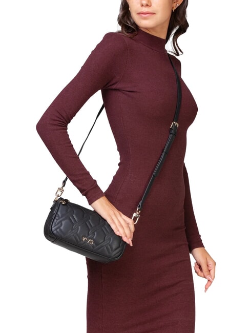 MARGARET Borsa motivo trapuntato due funzioni nero - Borse Donna