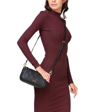 V73 MARGARET Borsa motivo trapuntato due funzioni nero - Borse Donna - 5