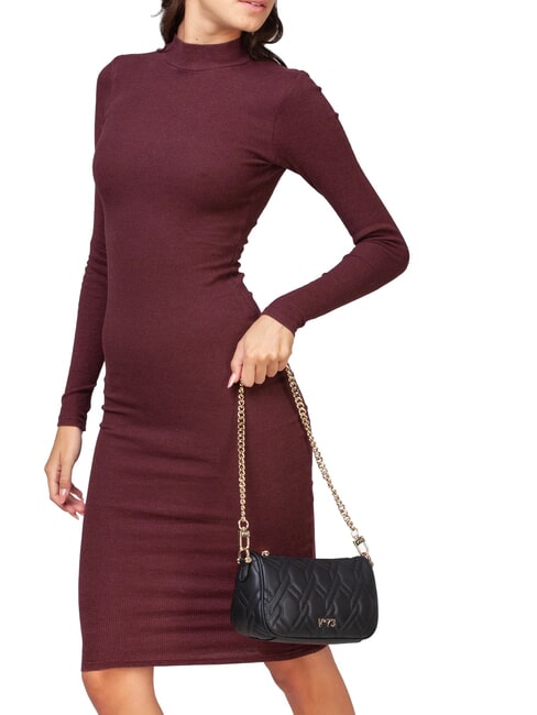 MARGARET Borsa motivo trapuntato due funzioni nero - Borse Donna