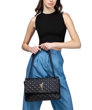 V73 MARZIA Borsa a spalla trapuntata nero - Borse Donna - 5