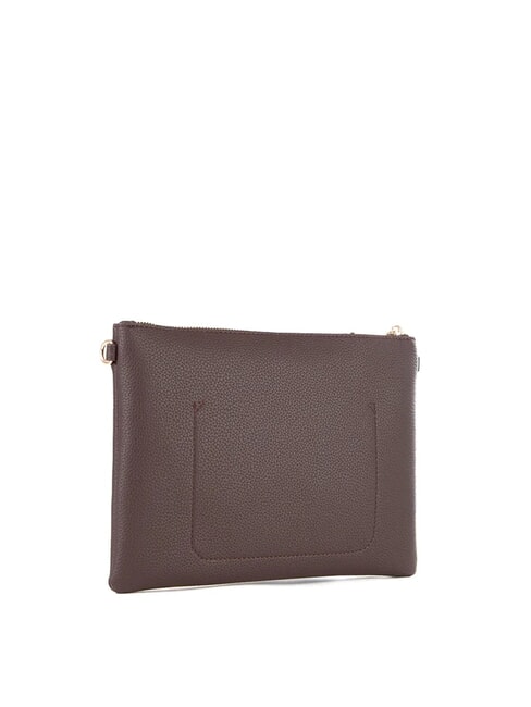 VIVIENNE Pochette piatta con tracolla moro - Borse Donna