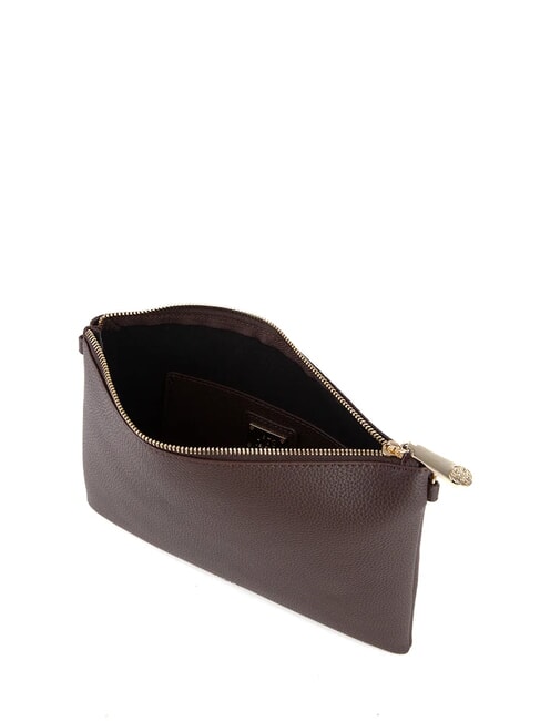 VIVIENNE Pochette piatta con tracolla moro - Borse Donna