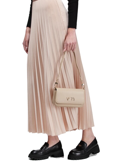 BAMBOO BAG Borsa con pattina doppia funzione beige - Borse Donna