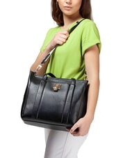 V73 TITANIA Borsa shopping con tracolla nero - Borse Donna - 5